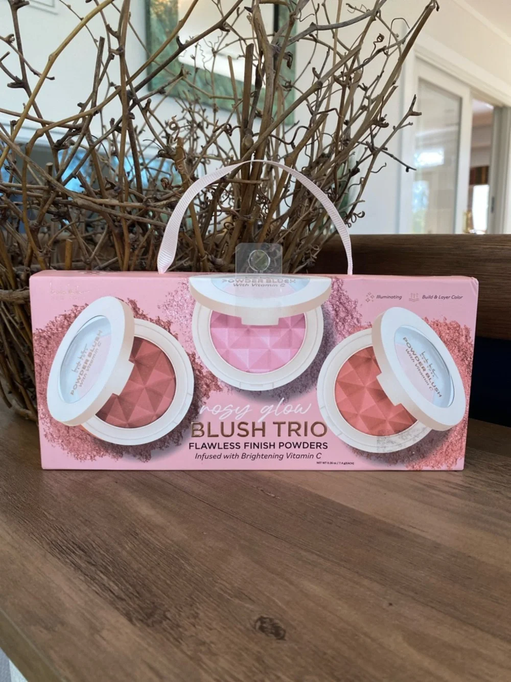 🍀 Rosy Glow Blush Trio - Pink Powder Blush Set